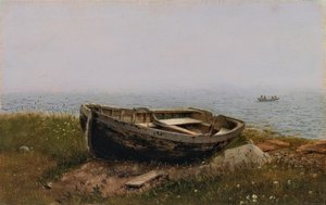Terk edilmiş kayık by Frederic Edwin Church