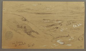 Wady el-Arabah genelinde Görüntüle by Frederic Edwin Church