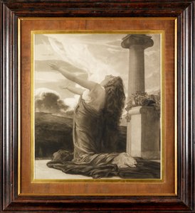 Clytie (fotogravür) by Frederic Leighton