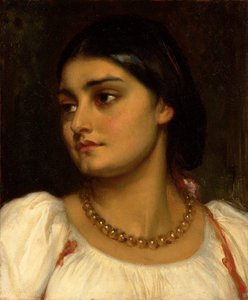 Bir Roma Modelinin Başkanı, by Frederic Leighton