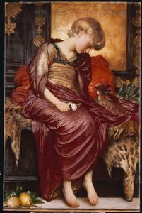 yavru kedi by Frederic Leighton
