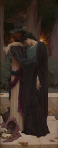 Lachrymae, c.1894-95 (tuval üzerine yağlı boya) by Frederic Leighton