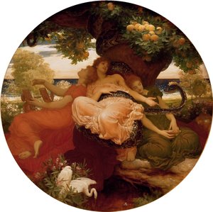 Hesperides Bahçesi, yaklaşık 1892