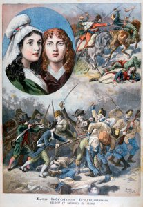 Felicite ve Theophile de Fernig, Fransız kadın kahramanlar, 1792, 1894