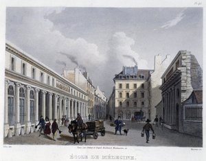Tıp Fakültesi - Martens tarafından “” Paris en 1832”de