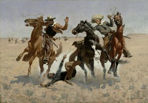 Bir Yoldaşa Yardım Etmek (Tüm Ameliyatları Geçmiş) 1889-90 (tuval üzerine yağlı boya)