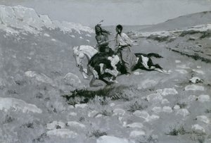 En Hızlı At Töreni, c.1900 by Frederic Remington