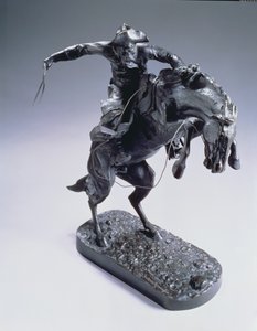 Bronco Buster, 1889 (kahverengi patine ile bronz)