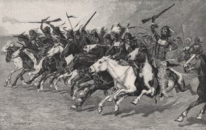 Güneş Kutbundaki Yük by Frederic Remington