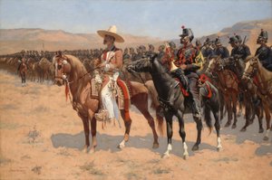 Meksika Binbaşı, 1889. by Frederic Remington