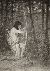 Ardından, bir diz ayaklanması üzerine, Hiawatha, Henry Wadsworth Longfellow (1807-82) tarafından yazılan The Song of Hiawatha