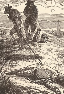 Veba Defoe Tarihinden bir çizim, 1862, 1923
