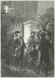 General Daumesnil, 1830 Fransız Devrimi sırasında Chateau de Vincennes