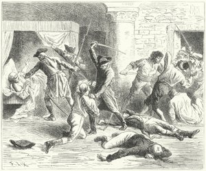 Fransızların Verona Katliamı by Frederic Theodore (after) Lix