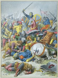 1214 yılında Bouvines Savaşı