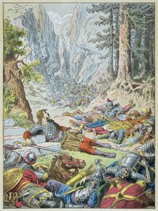 Roland, Roncesvalaux Savaşı