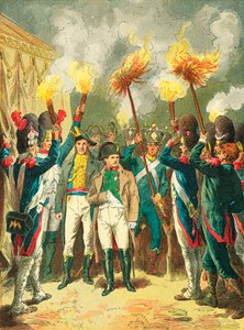 Austerlitz savaşının arifesinde by Frederic Theodore Lix