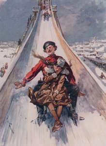 Bir Kızak Kaydırağı by Frederic de Haenen