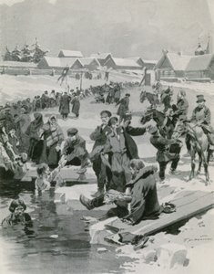 Blessing the Water in the Country  by Frederic de Haenen