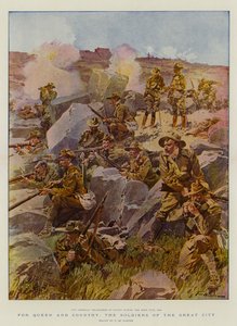 Kraliçe ve Ülke için, Büyük Şehrin Askerleri by Frederic de Haenen