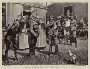 Güney Afrika'da Hastane Sahneleri, Sabah Gargarası by Frederic de Haenen