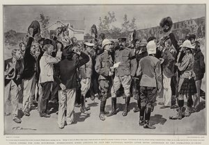 Lord Kitchener için Üç Şerefe, Başkomutan tarafından ele alındıktan sonra Ulusal İzciler