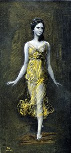 Isadora Duncan (1878 - 1927), Kaulbac tarafından. Kasım 1902.