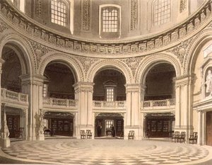 Radcliffe Kütüphanesindeki Kubbe, J. Bluck (fl.1791-1831) pub tarafından oyulmuş 