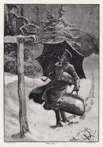 Akşam yemeği vakti!!! (oymak) by Frederick (attr. to) Barnard