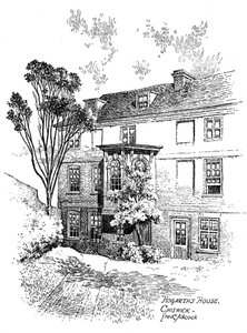 Hogarths Evi, Chiswick, 1912 by Frederick Adcock