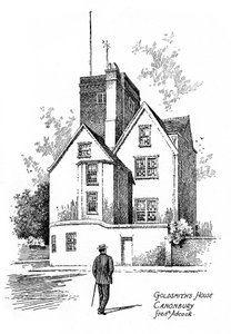 Oliver Goldsmiths evi, Canonbury, Islington, 1912 by Frederick Adcock
