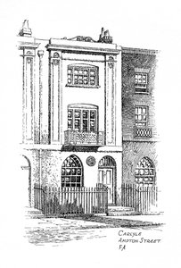 Thomas Carlyles evi, Ampton Caddesi, Londra, 1912 by Frederick Adcock