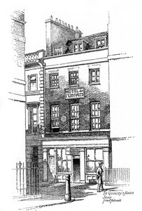 Thomas de Quincey evi, Soho, Londra, 1912
