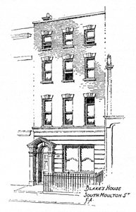 William Blakes Evi, 17 South Molton Street, Londra, 1912.