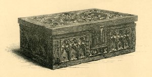 Meşe kutusu, 14. yüzyıl, 1881.