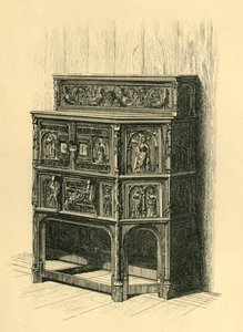 Meşe dolabı, 15. yüzyılın sonları, 1881.