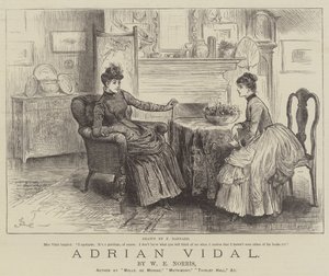 Adrian Vidal, WE Norris by Frederick Barnard