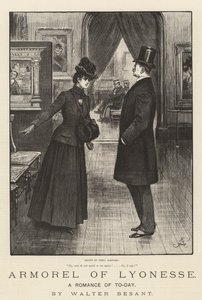 Lyonesse Zırhı, Günümüzün Romantizmi, Walter Besant by Frederick Barnard