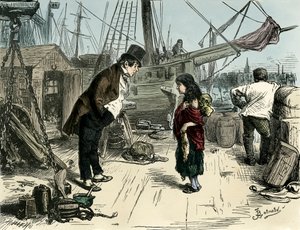 Dombey ve Oğul, Charles Dickens by Frederick Barnard