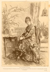 Favori Kızı by Frederick Barnard
