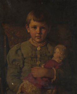 Kate Matilda Bentley, c.1880-81 by Frederick Brown