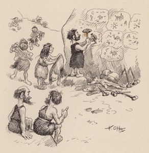 F Opper tarafından yazılan Our Antediluvian Ancestors: Altı Numara (lito)