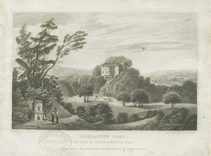 Barlaston Hall: gravür, nd [19. yüzyılın ortası] (baskı)
