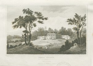 Burton-upon-Trent - Dove Cliff: gravür, nd [c 1830] (baskı) by Frederick Calvert