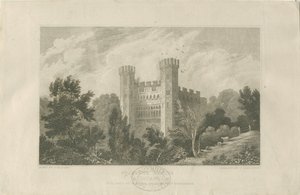 Kale Kilisesi - Stafford Kalesi: gravür, nd [1830] (baskı) by Frederick Calvert