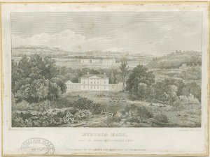 Etruria Salonu: gravür, nd [c 1830] (baskı) by Frederick Calvert