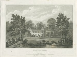 Meaford Hall: gravür ve [?19. yüzyılın ortaları] by Frederick Calvert