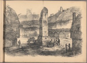 Altmış Kulübe Taslağı Serisinden Biri. Londra, 1825. by Frederick Calvert