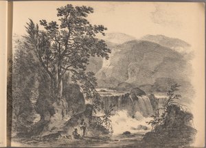 Altmış Kulübe Taslağı Serisinden Biri. Londra, 1825.