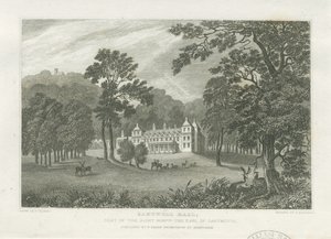 Sandwell Park - Salon: gravür ve [19. yüzyılın ortaları] (baskı) by Frederick Calvert